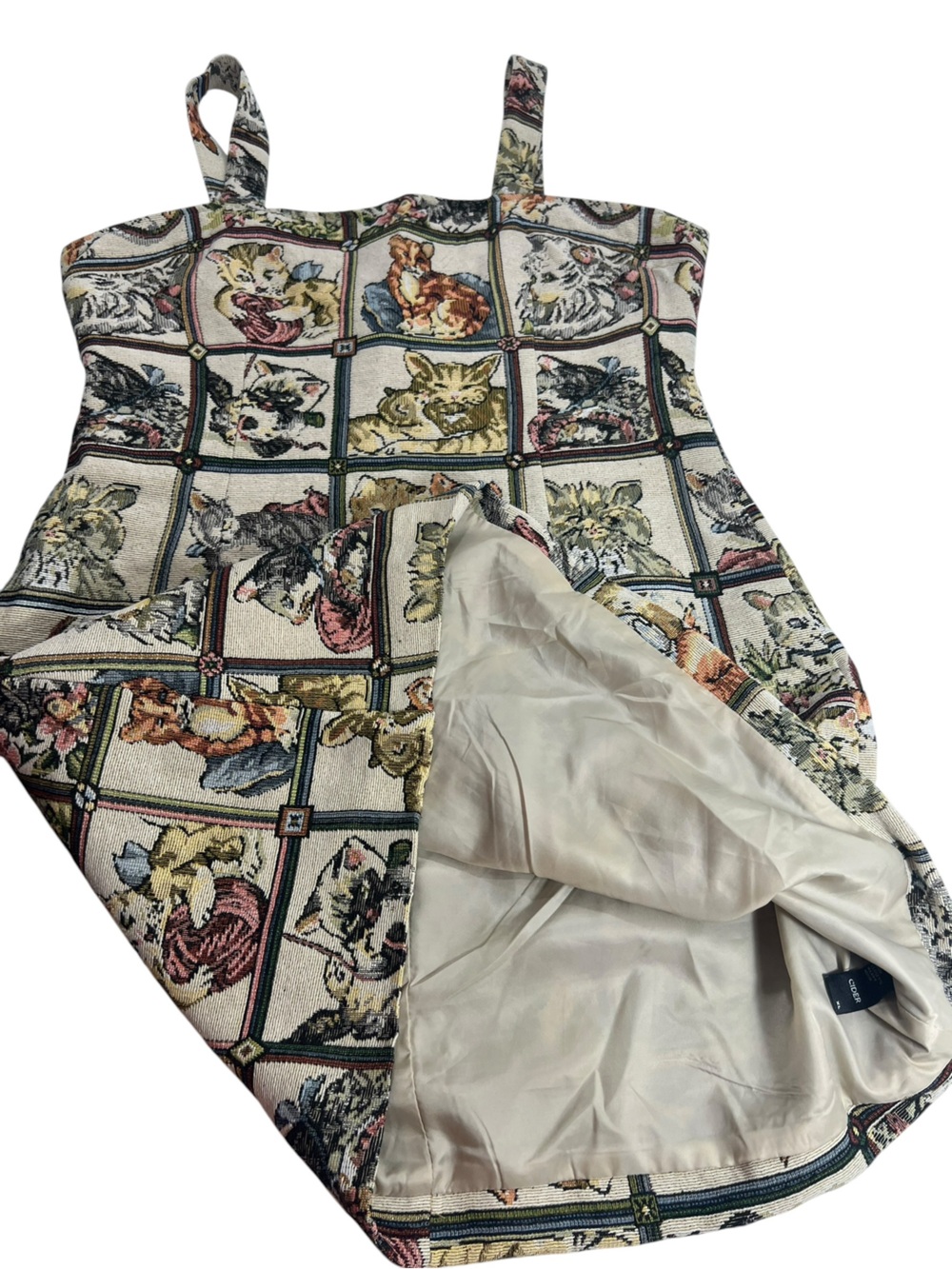 Cider Cat Lover Tapestry Dress - Picture 5 of 14